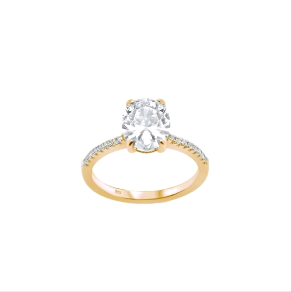 ❤️💕AMBER ENGAGEMENT RING - Picture 1 of 8